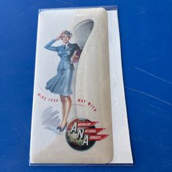 Vintage ANA Australian National Airways Promotional Card
