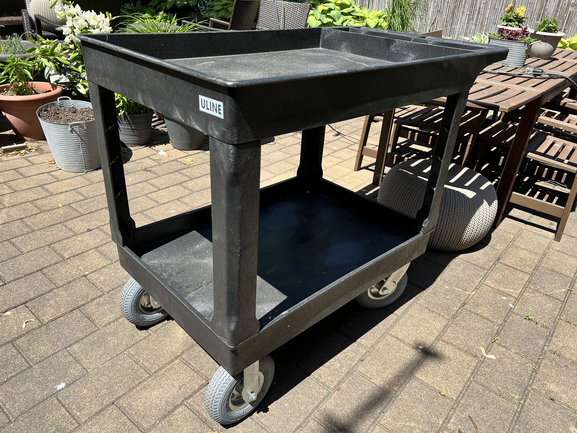 Utility Cart with Wheels