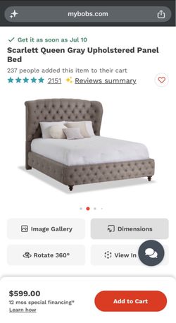 Queen Bed frame with adjustable base