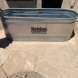 Galvanized Stock Tank