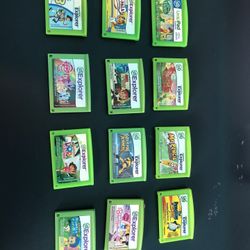 12 Leap Pad/Explorer Games