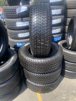 SET MICHELIN 275/65/18 SEMI NEW 95%TREAD LIFE $400 PRICE INCLUDES PROFESSIONAL INSTALLATION AND TAX