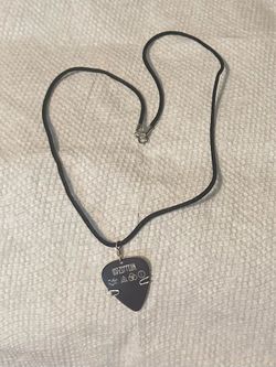 Led Zeppelin Guitar Pick Necklace