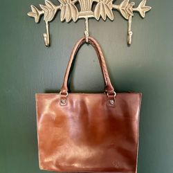 Patricia Nash Brown Leather Bag