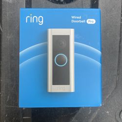 NEW Sealed Ring Wired Doorbell Pro – Smart Video Doorbell