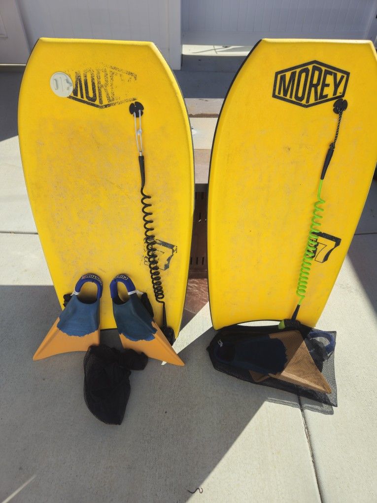 2- Morey Mach7 boogie boards ( boards only )