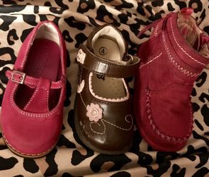 Set of girls shoes SIZE 4