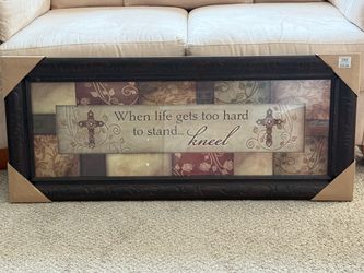 Kirkland's Framed Religious Quote Wall Art