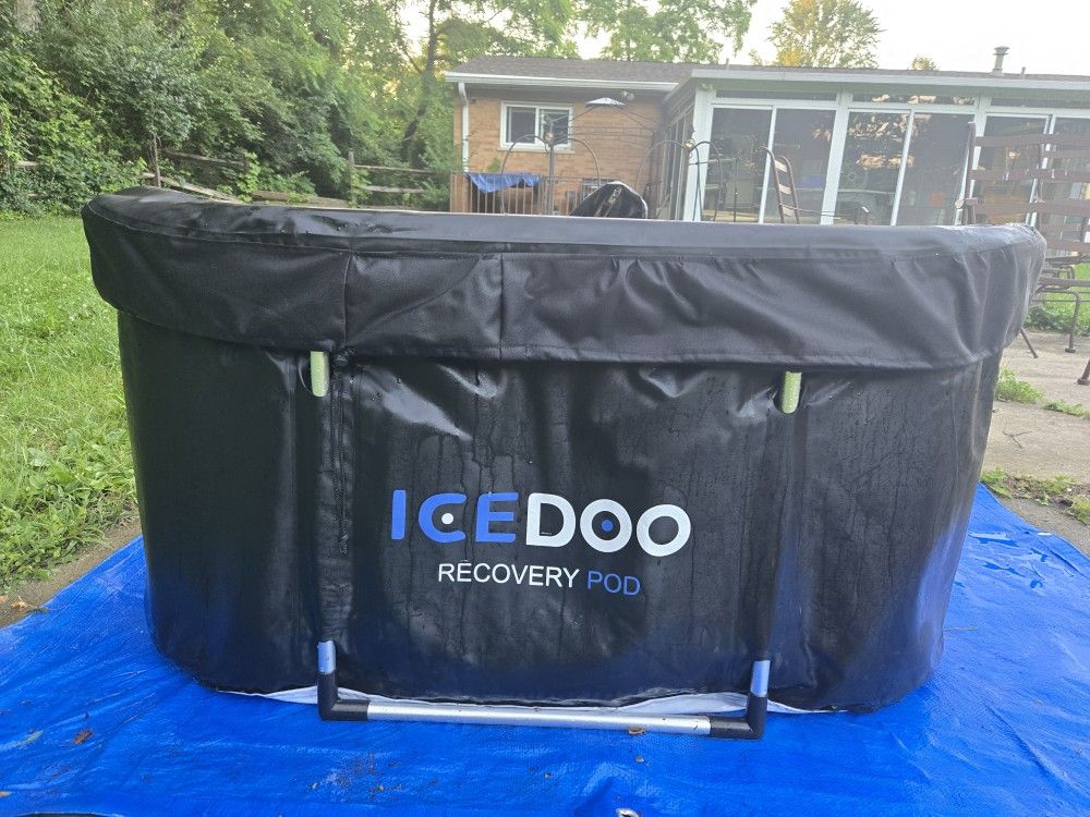 IceDoo Recovery Pod XL 129 Gallon Portable Oval Ice Bath/Recovery Pod
