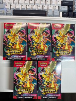 Pokemon Ascended Heroes Booster Bundle SEALED