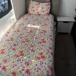 Twin XL Bed frame + Mattress 