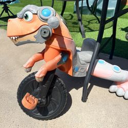 Dino Bike W/adjustable Seat 