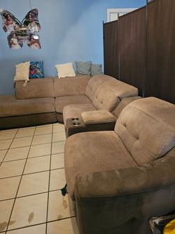 Sectional Beige