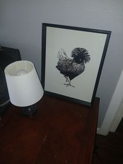 rooster picture wall decor 5$