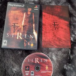 Siren (Very Rare) PS2