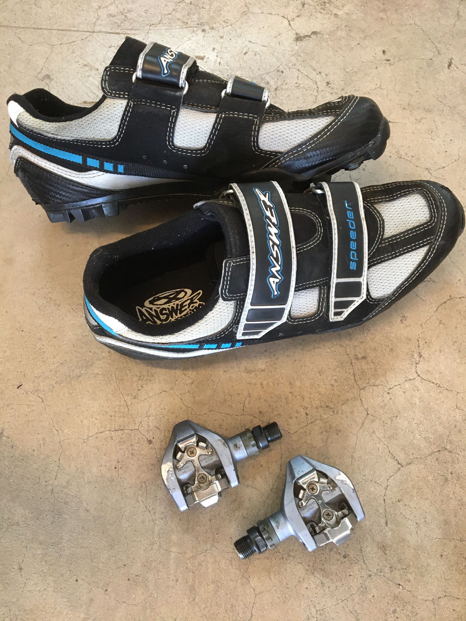 Road Bike Shoes With Pedals 