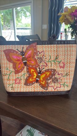 butterfly purse