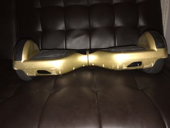 Gold hover board