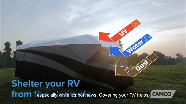 RV Toy Hauler Cover