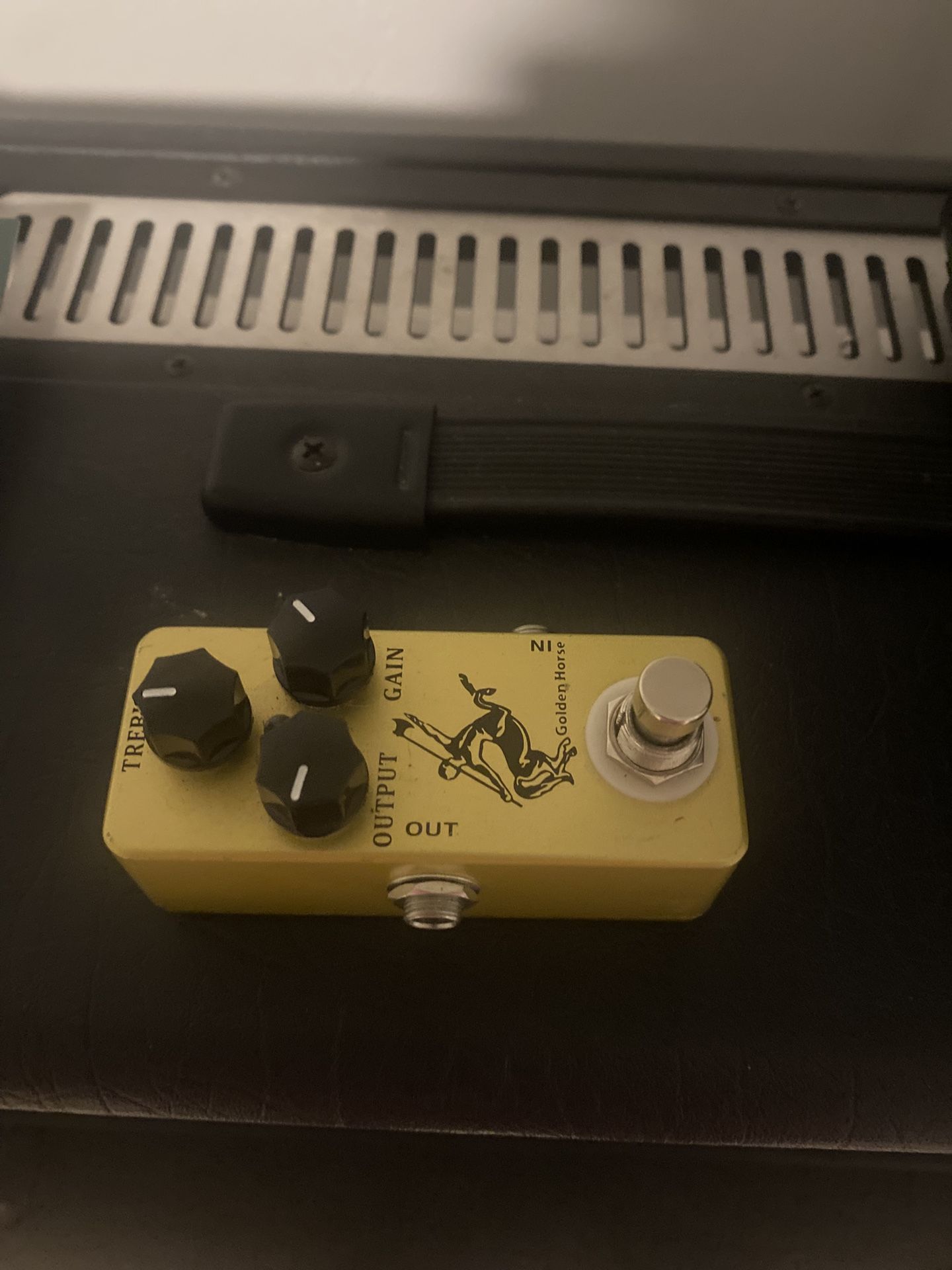 Golden horse Guitar Pedal