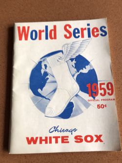 Chicago White Sox 1959 World Series Program 