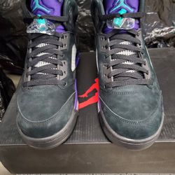Jordan 5 black Grape DS