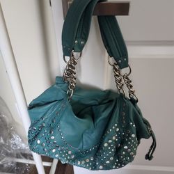 Beautiful Turqouise Color Bag