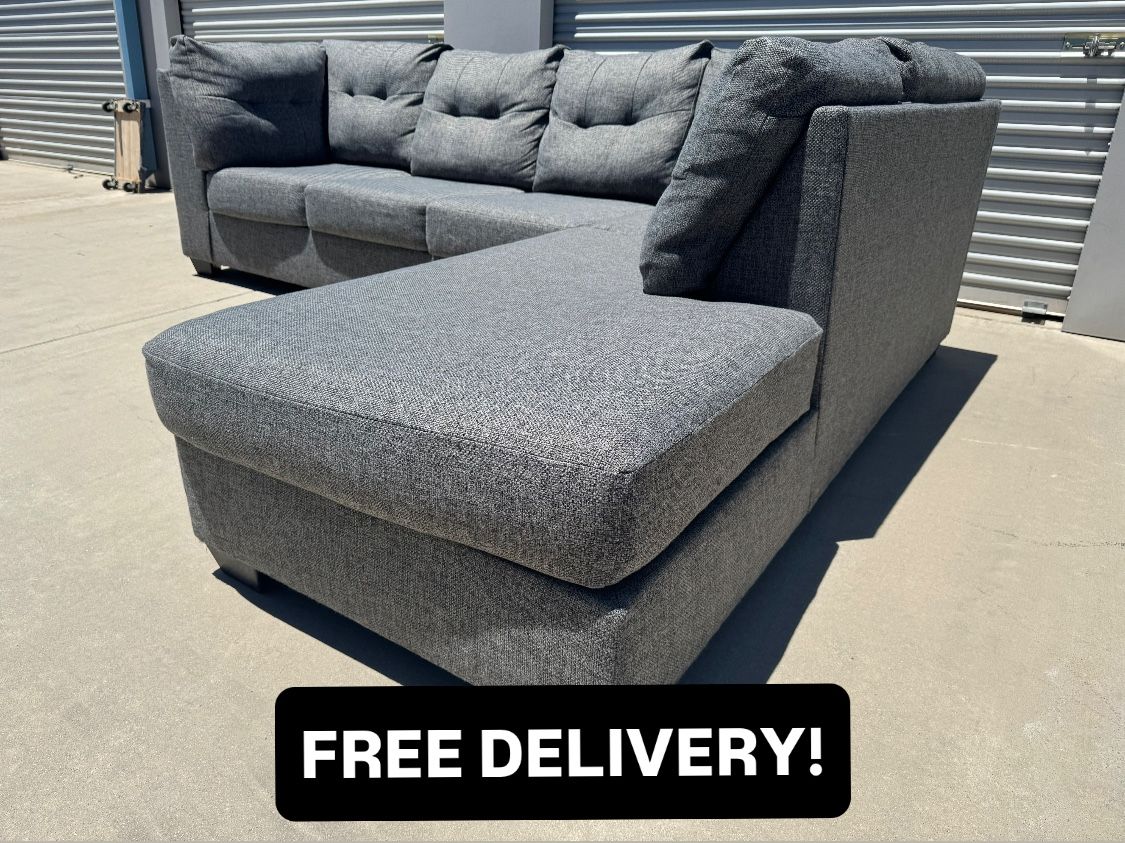 FREE DELIVERY || Ashley’s Furniture 2Pc Sectional Couch