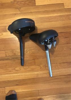 2 Oversized Bike Seats
