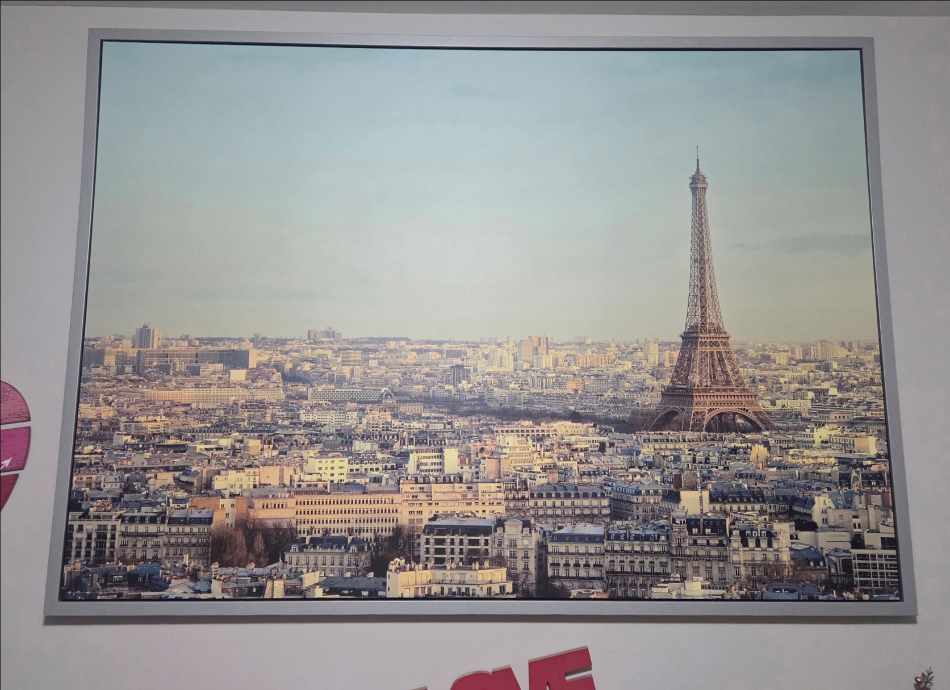 Eiffel Tower picture frame from IKEA