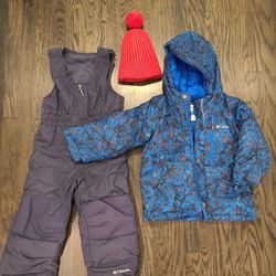 3T Columbia Snow Jacket and Columbia Snow Bib