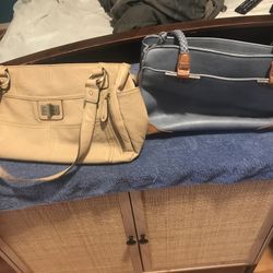 BUENO Handbags Glove Leather, 2to Choose From 