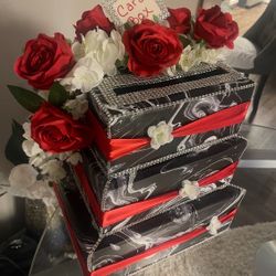 (FREE) Handmade Card Box (3 Layer Cake)