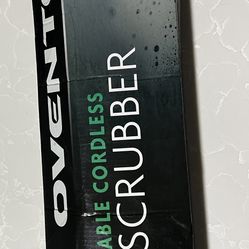 Rechargeable cordless spin scrubber