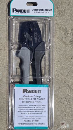Panduit Crimping Tool - CT-1551 - NEW