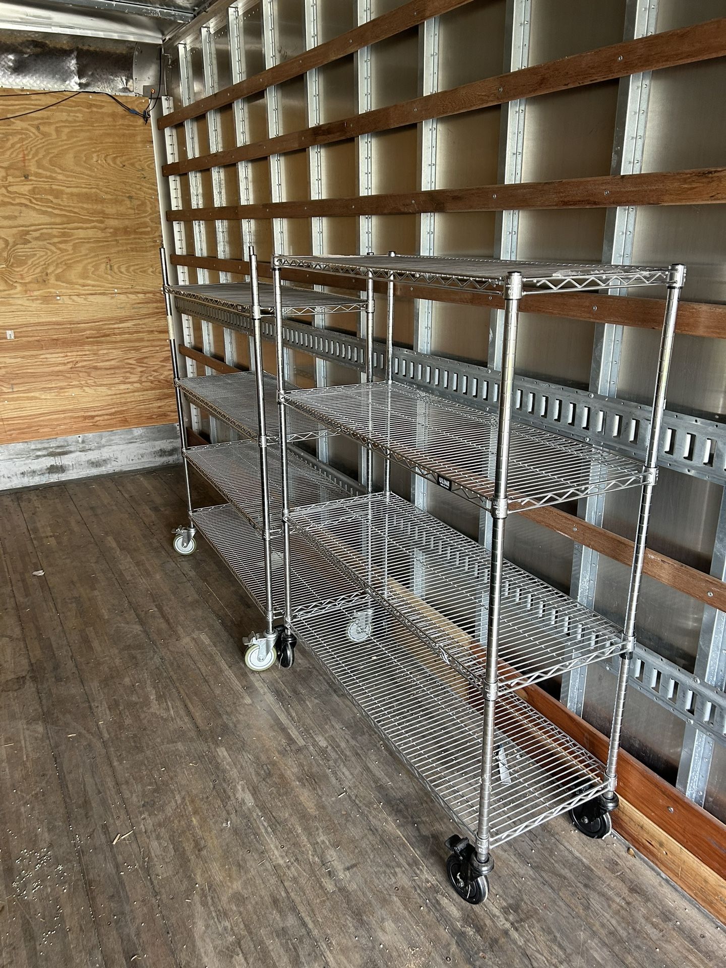 2 Uline Bakers Racks for Sale in Boca Raton, FL OfferUp