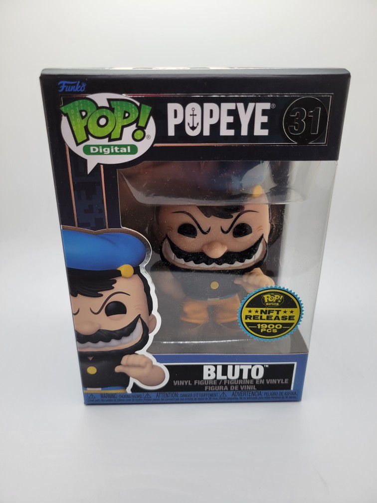Funko Pop! Digital Popeye Bluto #31 Legendary Physical Pop LE 1900
