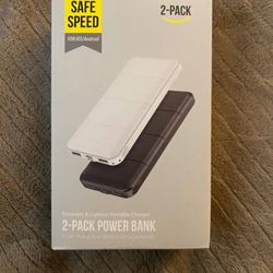 Safe Speed 2-Pack Power Bank