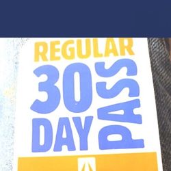 30 Day Bus Pass