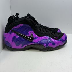 Nike Foamposite Pro Purple Camo Shoes 208674/12