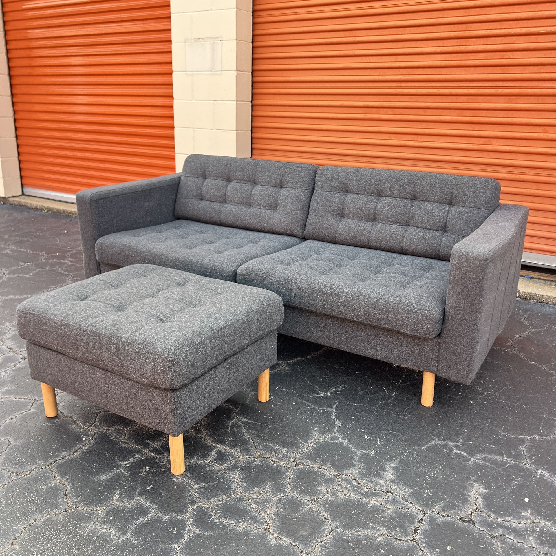 Free Delivery - IKEA MORABO Sofa Couch and Ottoman