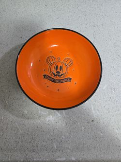 Disney Halloween Mickey Pumkin Bowl
