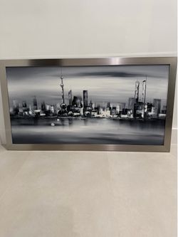 Painting Shanghai Skyline