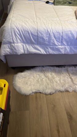 Fur rug for sale $15 or both for $25