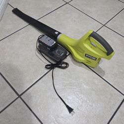 Ryobi 18V LEAF BLOWER With Battery And Charger