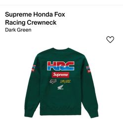 Supreme X Honda Crewneck
