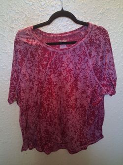 3xl women's trek gear magenta tee