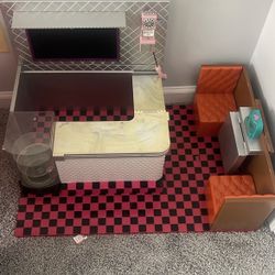 American Girl Doll Cafe Set