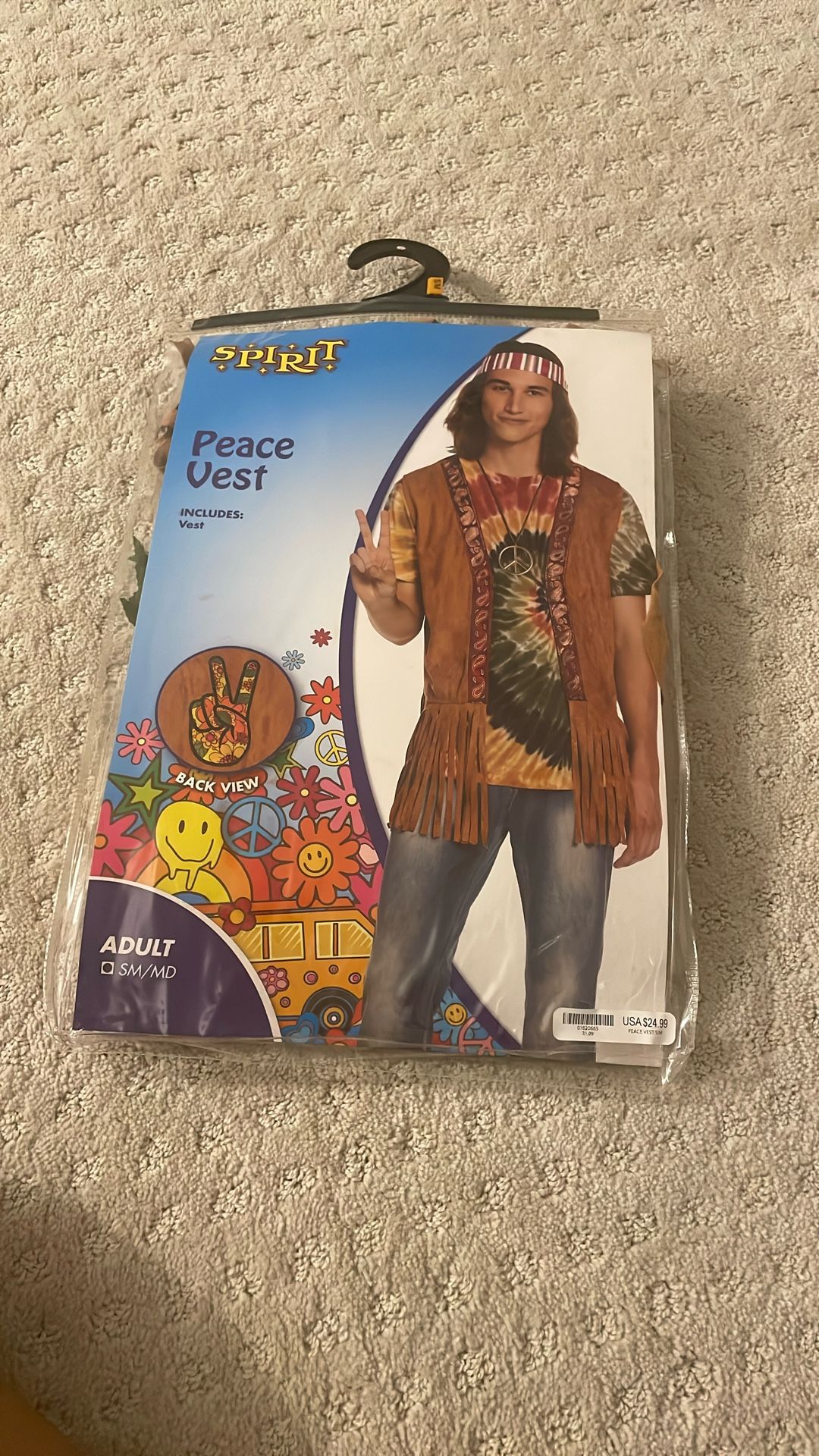 Halloween Costume - Peace Vest