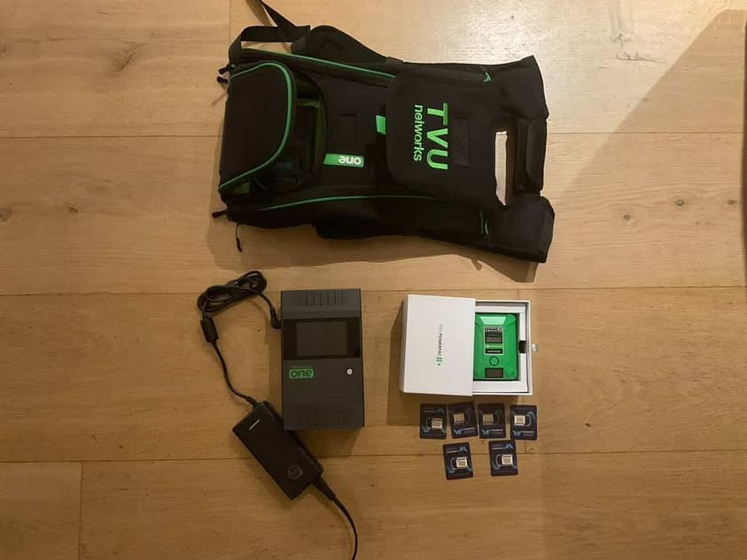 TVU One Streaming Backpack